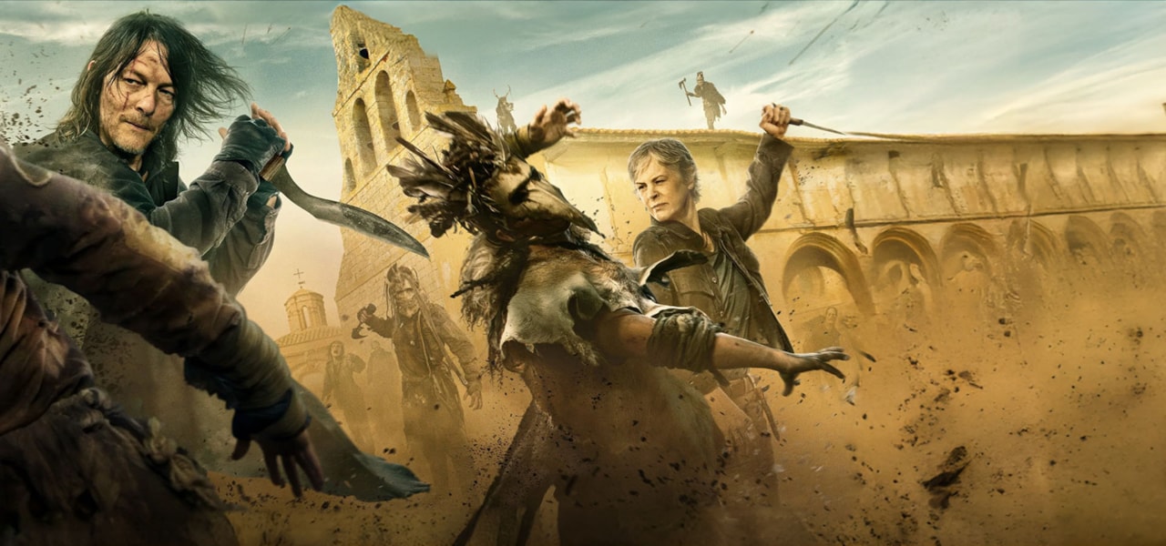 پوستر The Walking Dead Daryl Dixon 2024 - مردگان متحرک دریل دیکسون